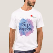 Sip gebeurt t-shirt (Voorkant)