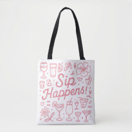 Sip gebeurt tote bag