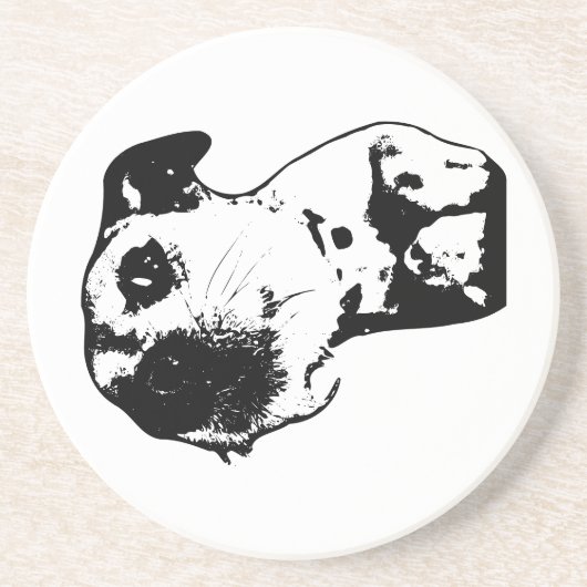 Sip, geen stress zandsteen onderzetter (Voorkant)