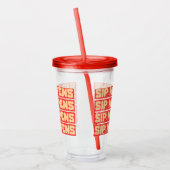 SIP HAPPENS  ACRYL DRINKBEKER (Links)