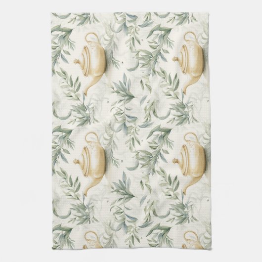 Sip Happens: brouwsel-vervelende momenten wachten! Theedoek (Verticaal)