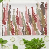 Sip Happens De Keukenhanddoek Van Wijnliefhebber (Gevouwen)