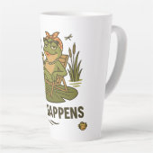 Sip Happens - Frog Sass Coffee Mok (Rechterhoek)