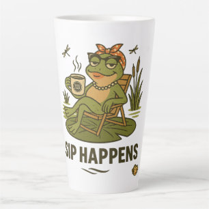 Sip Happens - Frog Sass Coffee Mok