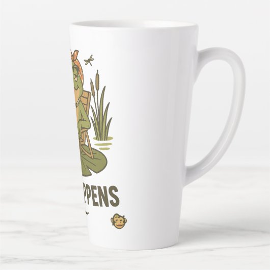 Sip Happens - Frog Sass Coffee Mok (Rechts)