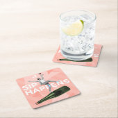Sip Happens Fun Coaster voor Happy Hour Kartonnen Onderzetters (Insitu)