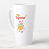 Sip Happens Humor Latte Mug Latte Mok (Linkerhoek)
