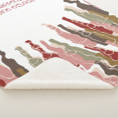 Sip Happens Wijnliefhebber Sherpa Blanket Deken (3/4)
