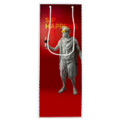 Sip Happens Wine Bag Wijn Cadeautas (Voorkant)