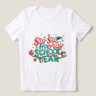Sip Hoera Terug naar school Tri-Blend Shirt