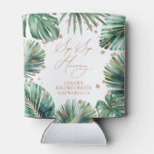 Sip Hoera Tropische vrijgezellenfeest Blikjeskoeler (Achterkant)