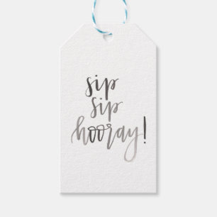 Sip Hooray - Cadeau Label Cadeaulabel