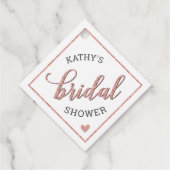 Sip Hooray Roos Goud Vrijgezellenfeesten wijnfles Bedankjes Labels (Achterkant)