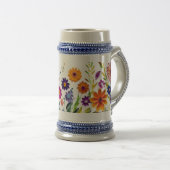 Sip in Bloom – Floral Fantasy Mok ☕💐 (Voorkant rechts)