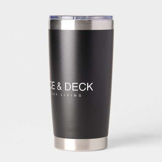 Sip in stijl! geïsoleerde drinkbeker (Achterkant)