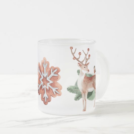 Sip in stijl - Nieuwjaarsglas Matglas Koffiemok (Voorkant rechts)