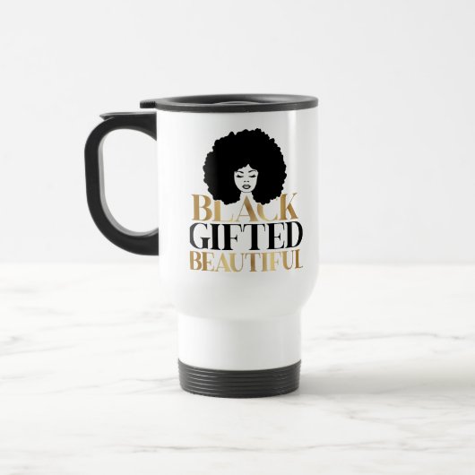 Sip in Style – Celebrate Black Gifted and Beautifu Reisbeker (Links)