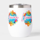 Sip in Style with LEIIWAA 💙🌺 (Voorkant)