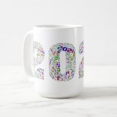 Sip Into 2026: Countdown Mug Koffiemok (Voorkant links)