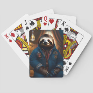 Sip 'n' Slow: de gezellige luiaard in een Drink ja Pokerkaarten