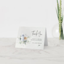 Sip n Zie Nieuwe baby ingevuld Dank je blauwe kaar