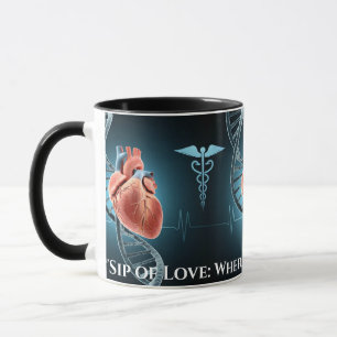 Sip of Love: waar wetenschap het hart ontmoet Mok