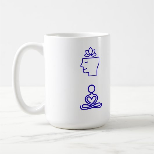  SIP OF PEACE, CLEAR YOUR MIND CERAMIC 15OZ MUG KOFFIEMOK (Links)