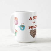 SIP OF PEACE, COFFEE BREAK 15OZ CERAMIC MUG KOFFIEMOK (Voorkant links)