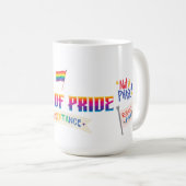 SIP OF PRIDE, ACCEPTANCE LGBTQ+ 15OZ. CERAMIC MUG KOFFIEMOK (Voorkant rechts)
