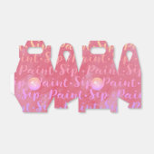 Sip & Paint Bedankdoosjes (Uitgevouwen)