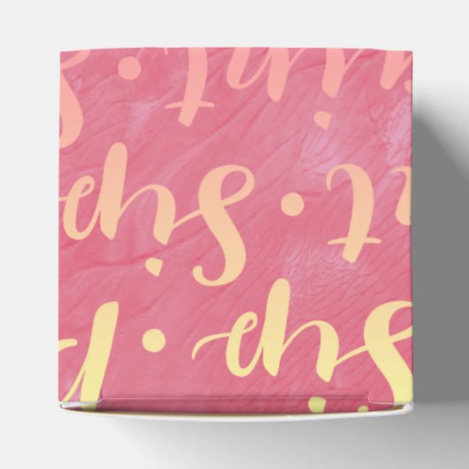 Sip & Paint Bedankdoosjes (Bovenkant)