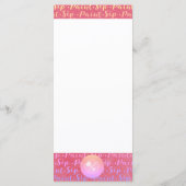 Sip & Paint Menu (Achterkant)