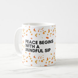 SIP Peace Embrace Mindfulness Coffee Mok