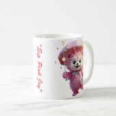 "Sip Pink Joy" Koffiemok (Voorkant rechts)
