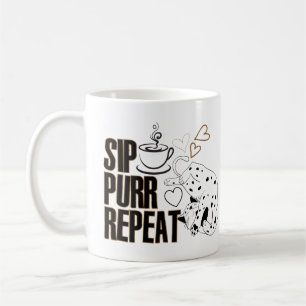Sip, purr, repeat.w koffiemok