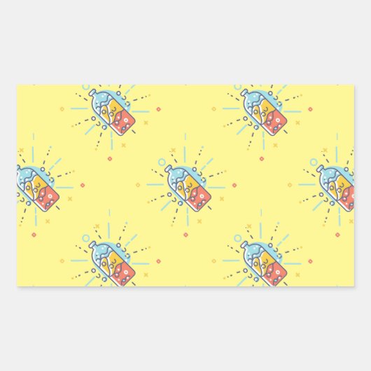 SIP Revive Herhaal Prime hydratatie limonade Rechthoekige Sticker (Voorkant)