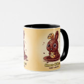 "Sip & Savor: Chocolate Bliss Mug" Mok (Voorkant rechts)