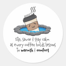 Sip, Savor & Stay Calm voor Warmte & Comfort Koffi