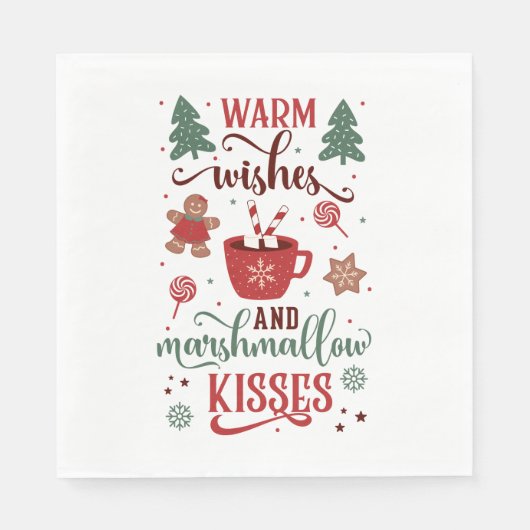 Sip & Savor the Season's Sweetness Servet (Voorkant)