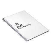 Sip & Scribble – Gezellige Theespiraal Notitieboek (Rechterzijde)