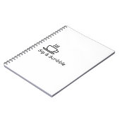Sip & Scribble – Gezellige Theespiraal Notitieboek (Linkerzijde)