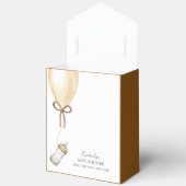 Sip & See Boho Balloon Bottle Baby shower Bedankdoosjes (Open)