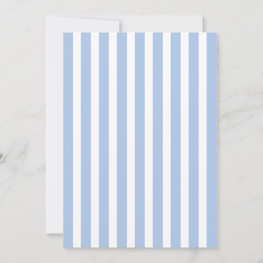 Sip & See Champagnefles Whimsical Blue Boy Kaart (Achterkant)