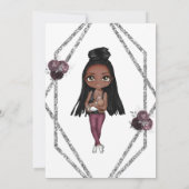 Sip & See Verpleegmoeder met pasgeboren Baby showe Kaart (Achterkant)