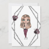 Sip & See Verpleegmoeder met pasgeboren Baby showe Kaart (Achterkant)