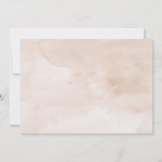 Sip, sip, hoera! koffie verjaardag brunch kaart (Achterkant)