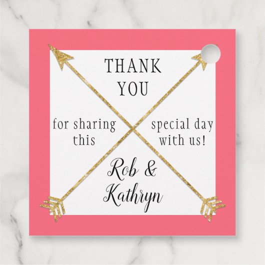 Sip Sip Hoera Margaritas Roze Bruidsmeisjesfeest Bedankjes Labels (Achterkant)