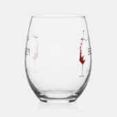 Sip Sip Hooray Bachelorette Party Wine Wijnglas Zonder Voet (Links)