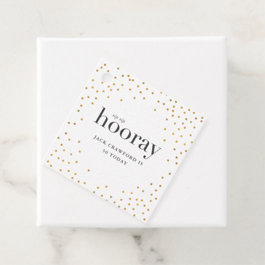 sip sip hooray bedankjes labels (In situ)