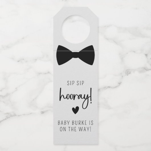 SIP SIP Hooray Bottle Hanger Labels (Voorkant)